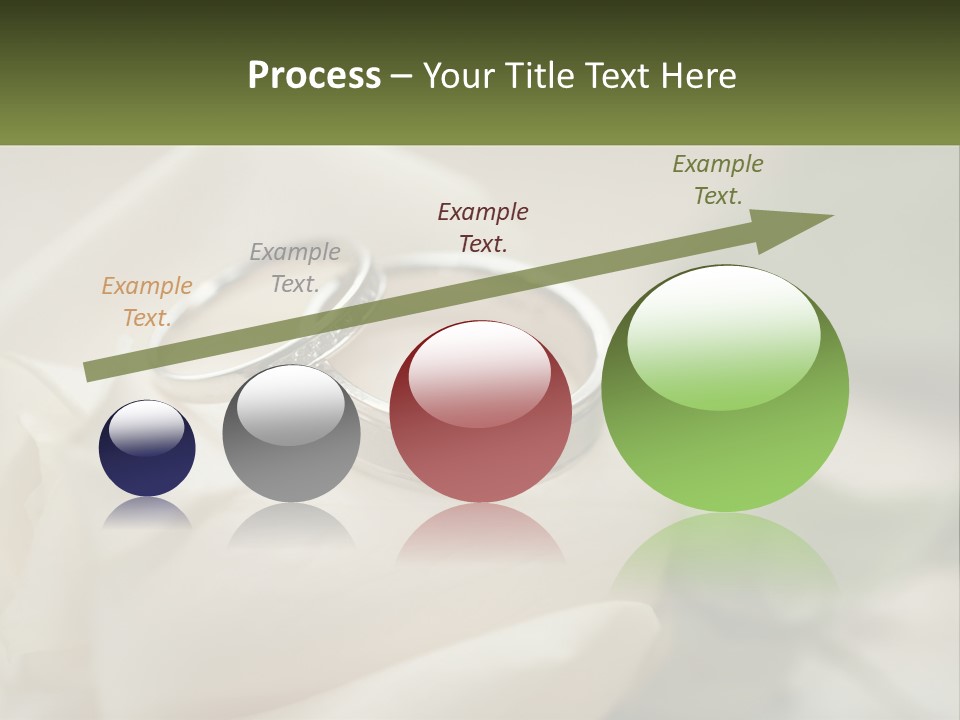 Two Wedding Rings Sitting On Top Of A White Rose PowerPoint Template