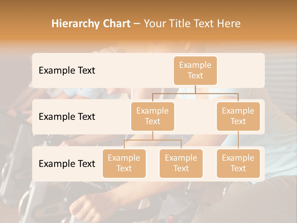 A Group Of People Riding Stationary Bikes In A Gym PowerPoint Template