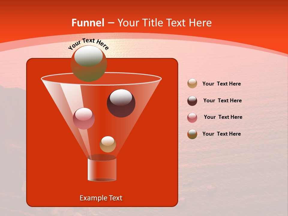 A Large Body Of Water With A Boat In The Distance PowerPoint Template