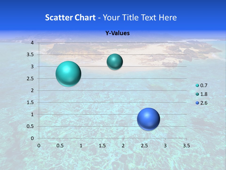 An Island In The Middle Of A Body Of Water PowerPoint Template