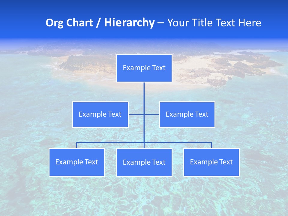 An Island In The Middle Of A Body Of Water PowerPoint Template