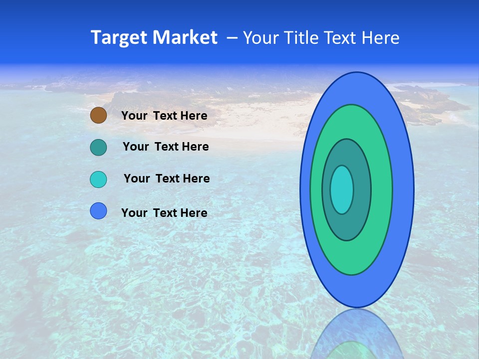 An Island In The Middle Of A Body Of Water PowerPoint Template