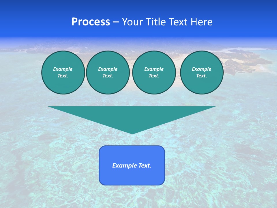An Island In The Middle Of A Body Of Water PowerPoint Template