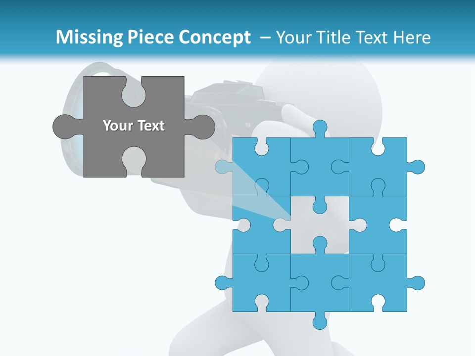 A Person Holding A Camera Up To Their Face PowerPoint Template