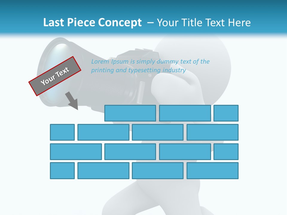 A Person Holding A Camera Up To Their Face PowerPoint Template