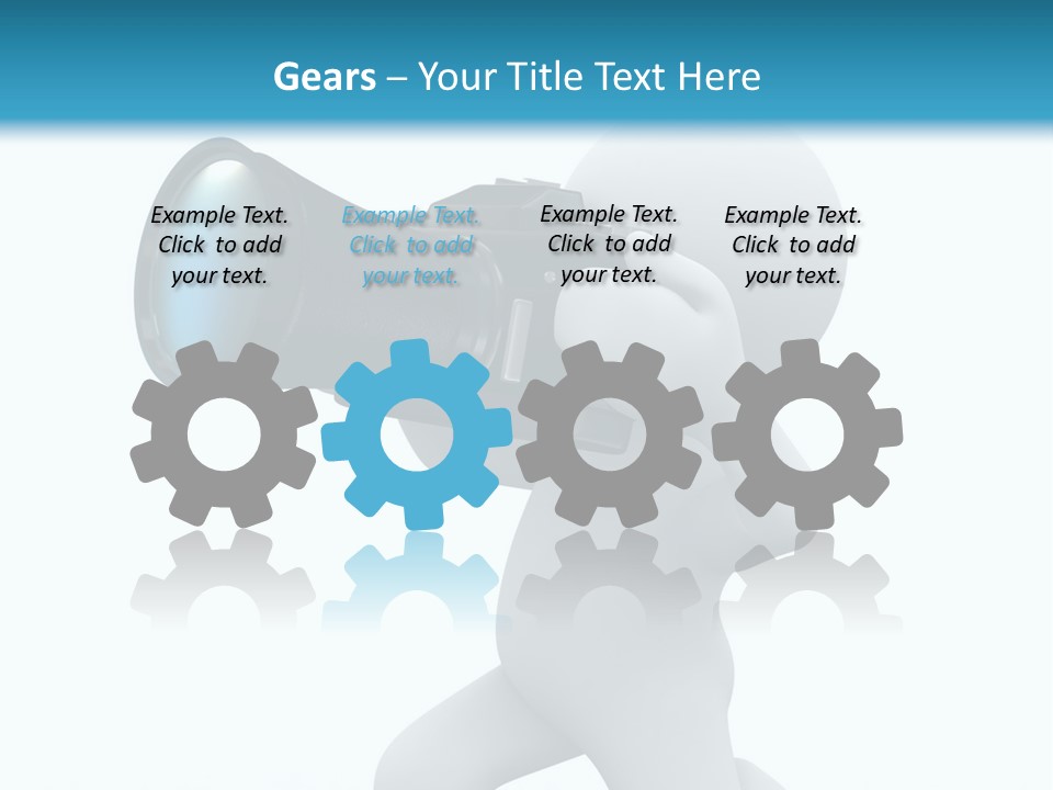 A Person Holding A Camera Up To Their Face PowerPoint Template