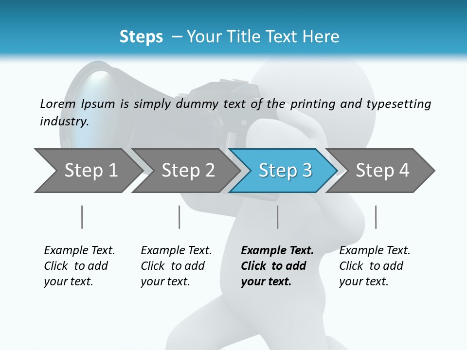 A Person Holding A Camera Up To Their Face PowerPoint Template