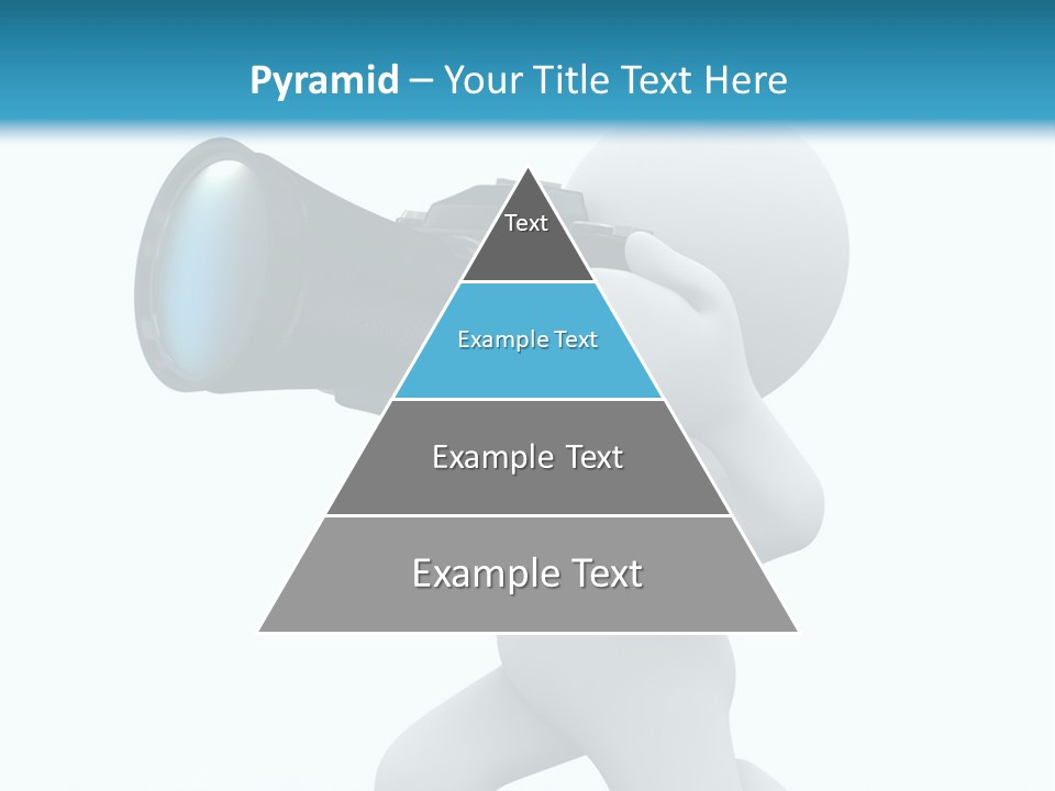 A Person Holding A Camera Up To Their Face PowerPoint Template