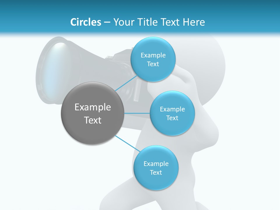 A Person Holding A Camera Up To Their Face PowerPoint Template