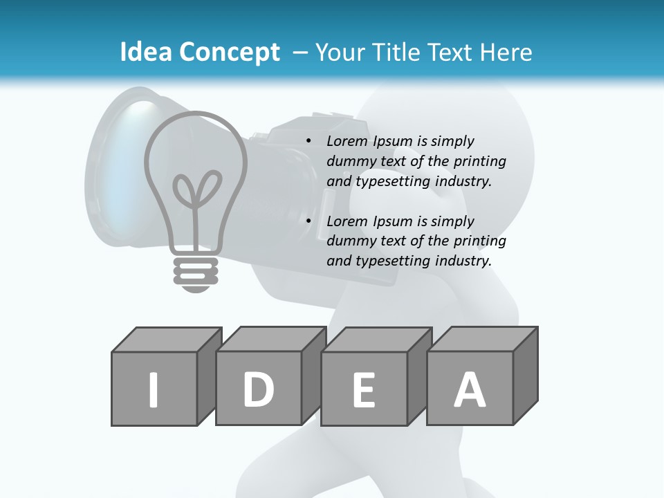 A Person Holding A Camera Up To Their Face PowerPoint Template