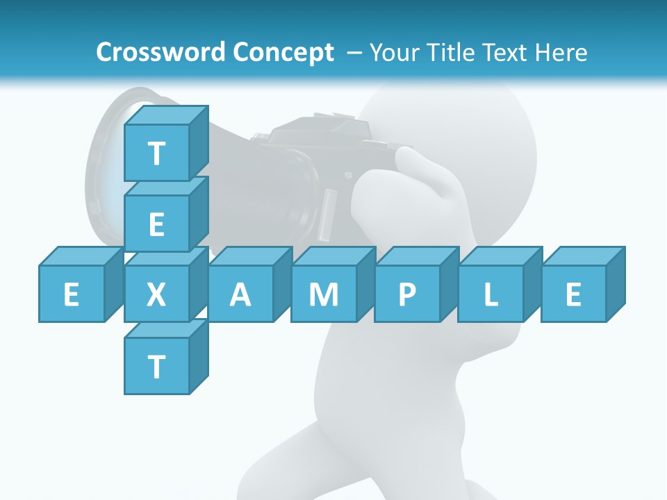 A Person Holding A Camera Up To Their Face PowerPoint Template