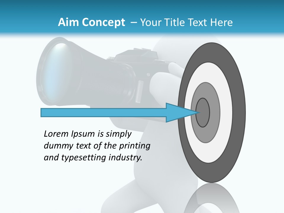 A Person Holding A Camera Up To Their Face PowerPoint Template