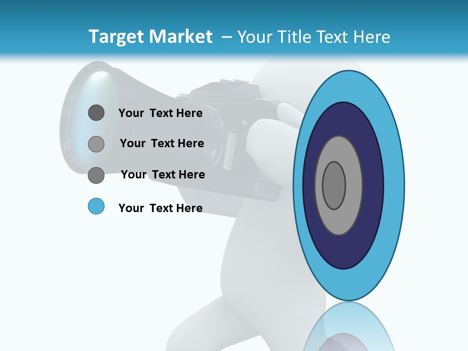 A Person Holding A Camera Up To Their Face PowerPoint Template