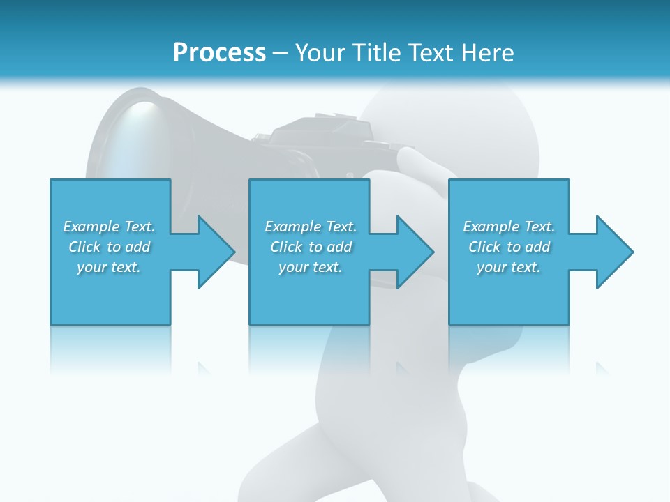 A Person Holding A Camera Up To Their Face PowerPoint Template