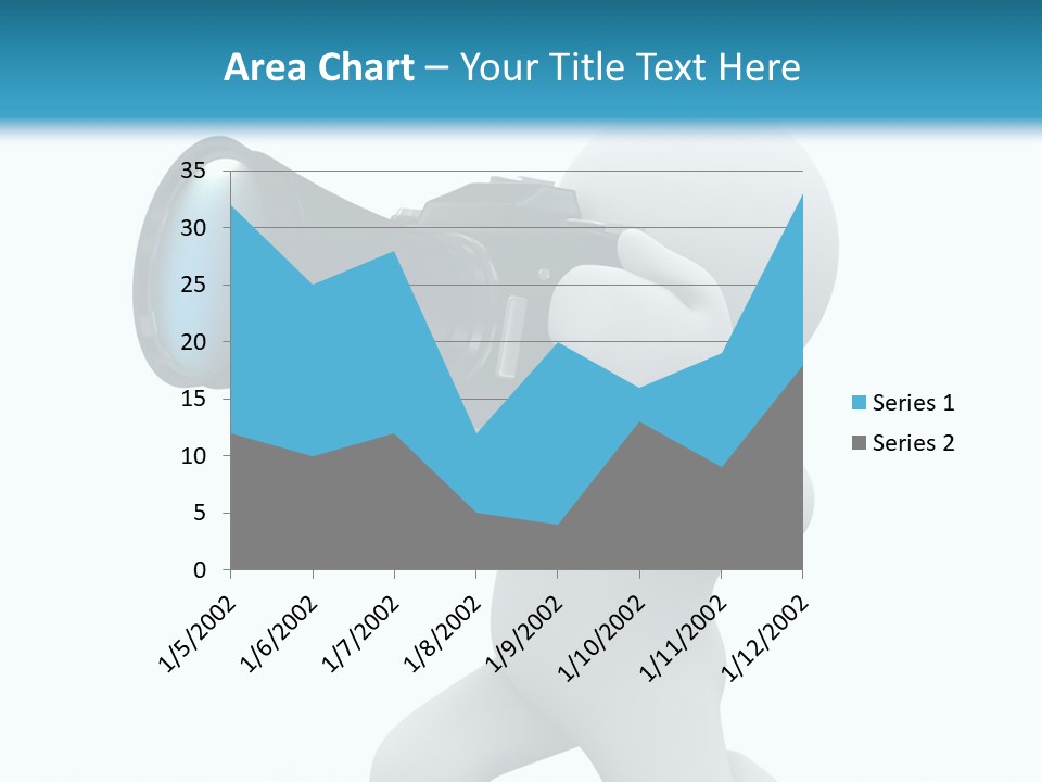 A Person Holding A Camera Up To Their Face PowerPoint Template