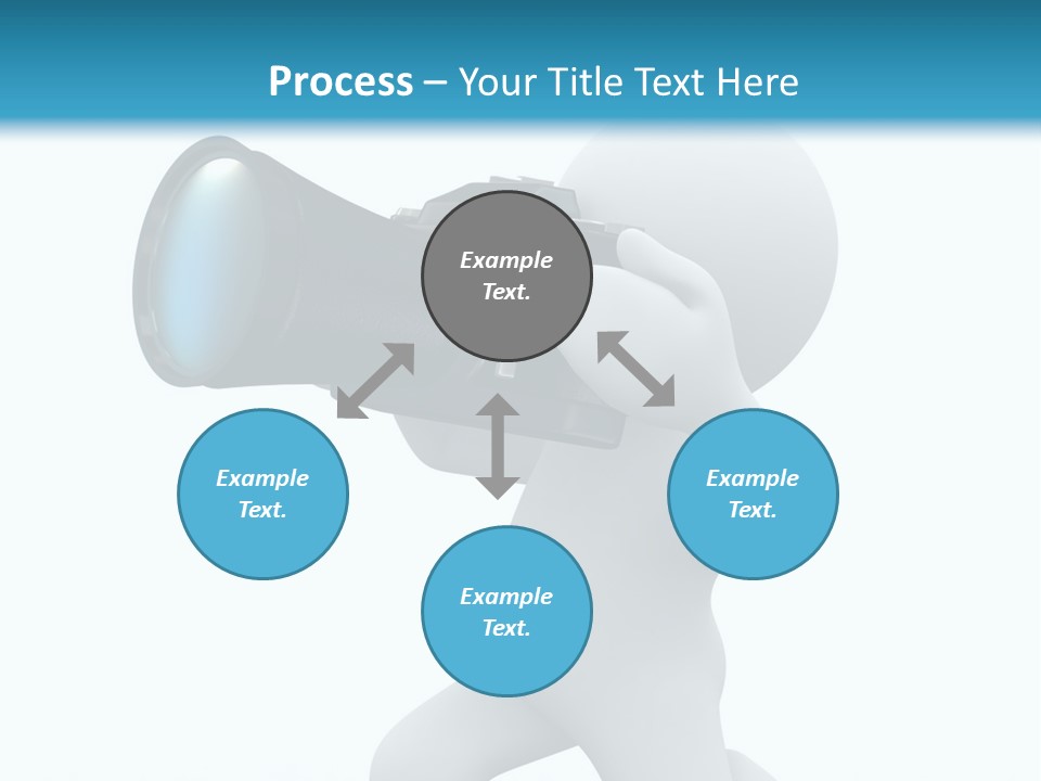 A Person Holding A Camera Up To Their Face PowerPoint Template