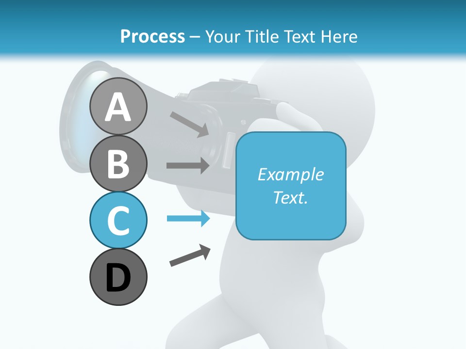 A Person Holding A Camera Up To Their Face PowerPoint Template