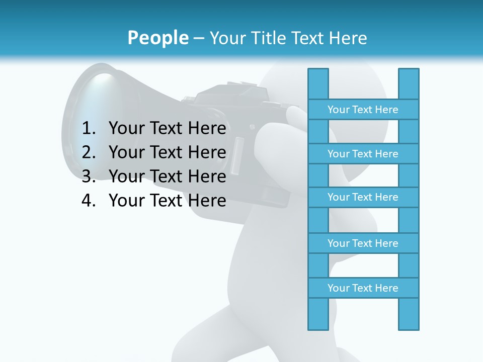 A Person Holding A Camera Up To Their Face PowerPoint Template