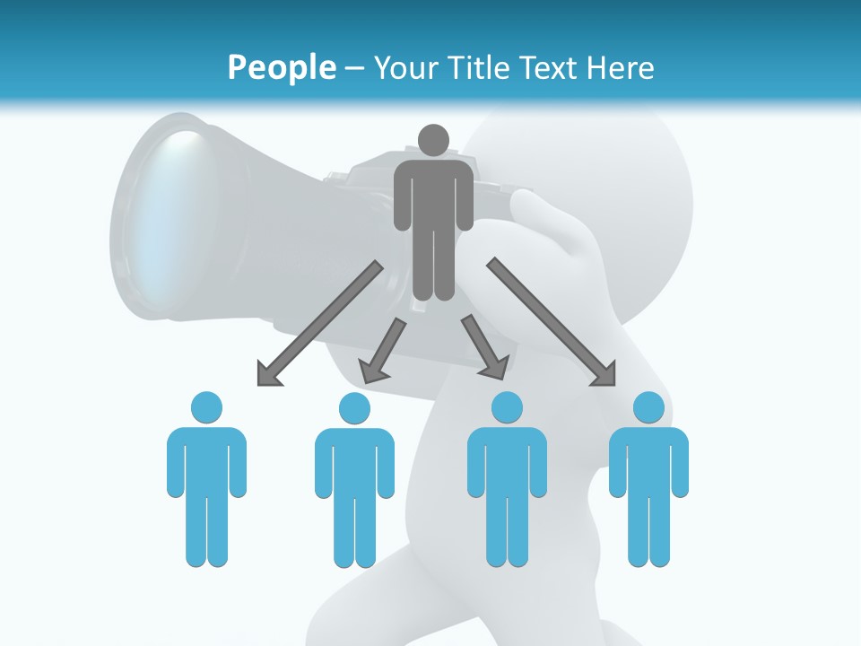 A Person Holding A Camera Up To Their Face PowerPoint Template