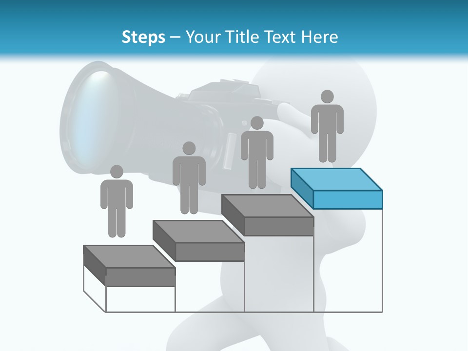 A Person Holding A Camera Up To Their Face PowerPoint Template