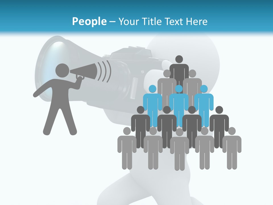 A Person Holding A Camera Up To Their Face PowerPoint Template