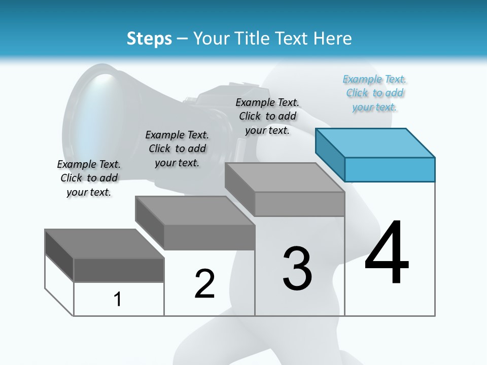 A Person Holding A Camera Up To Their Face PowerPoint Template