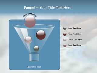 A Person Holding A Small Device In Their Hands PowerPoint Template
