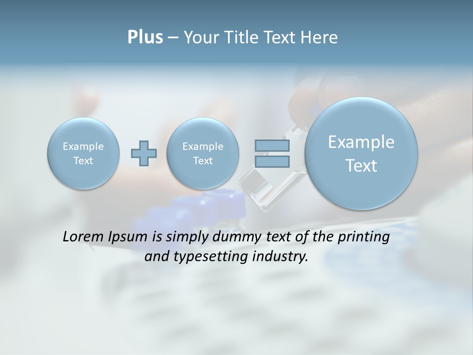A Person Holding A Small Device In Their Hands PowerPoint Template