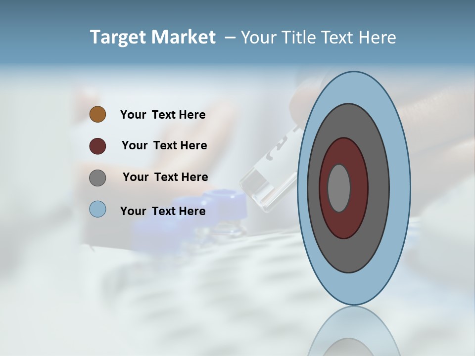 A Person Holding A Small Device In Their Hands PowerPoint Template