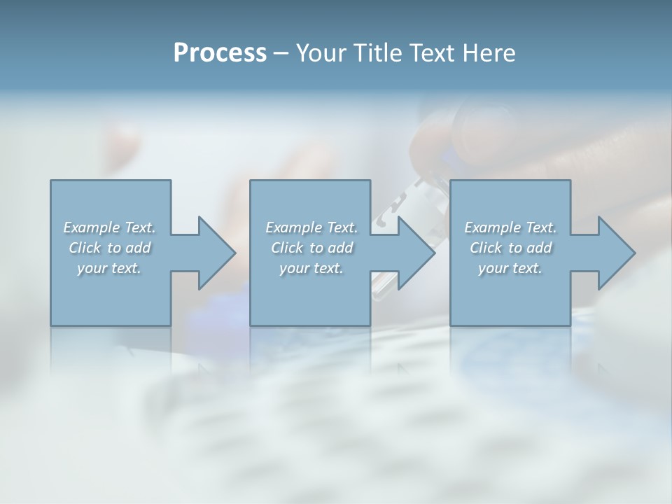 A Person Holding A Small Device In Their Hands PowerPoint Template
