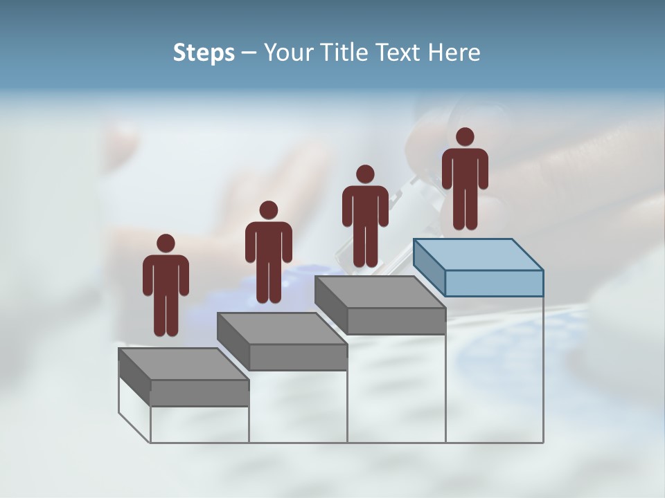 A Person Holding A Small Device In Their Hands PowerPoint Template