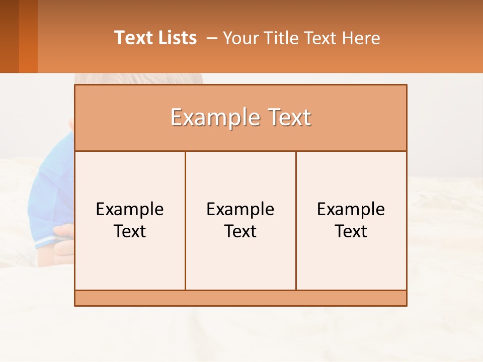 Two Children Laying On A Bed Playing With A Tablet PowerPoint Template
