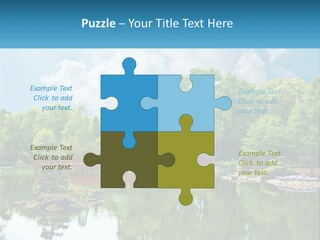 A Red Bridge Over A Body Of Water PowerPoint Template