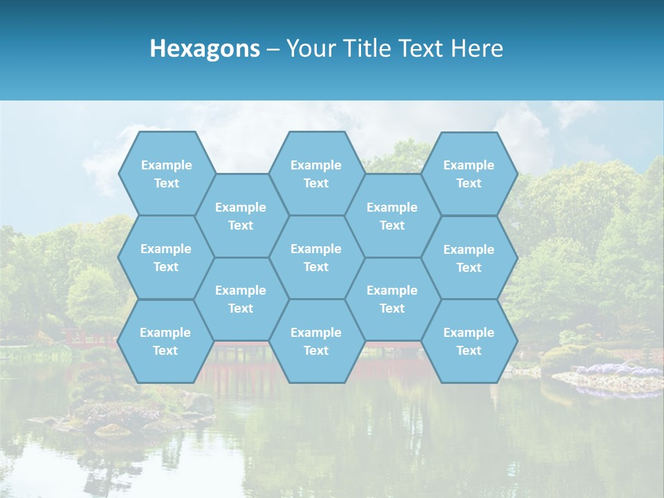 A Red Bridge Over A Body Of Water PowerPoint Template