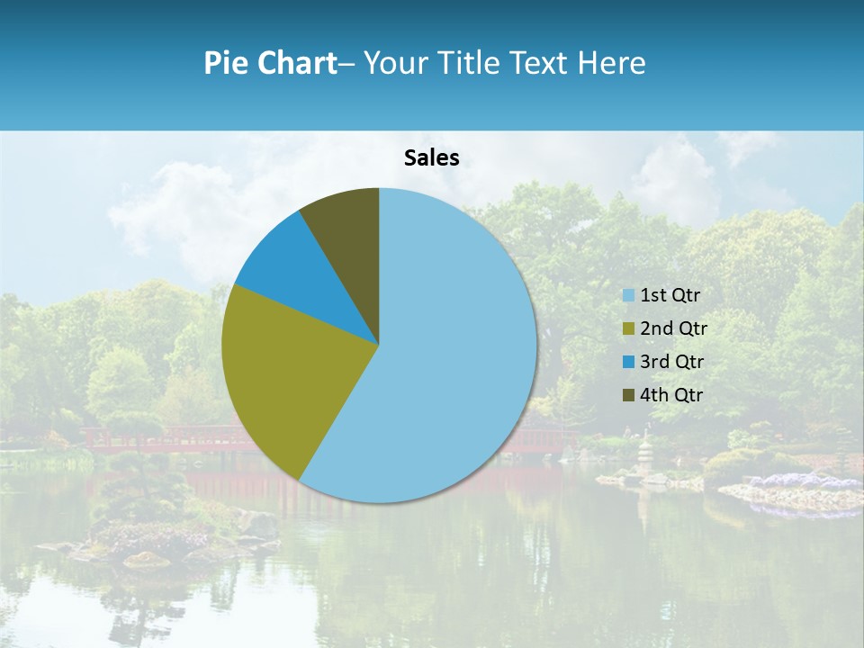 A Red Bridge Over A Body Of Water PowerPoint Template