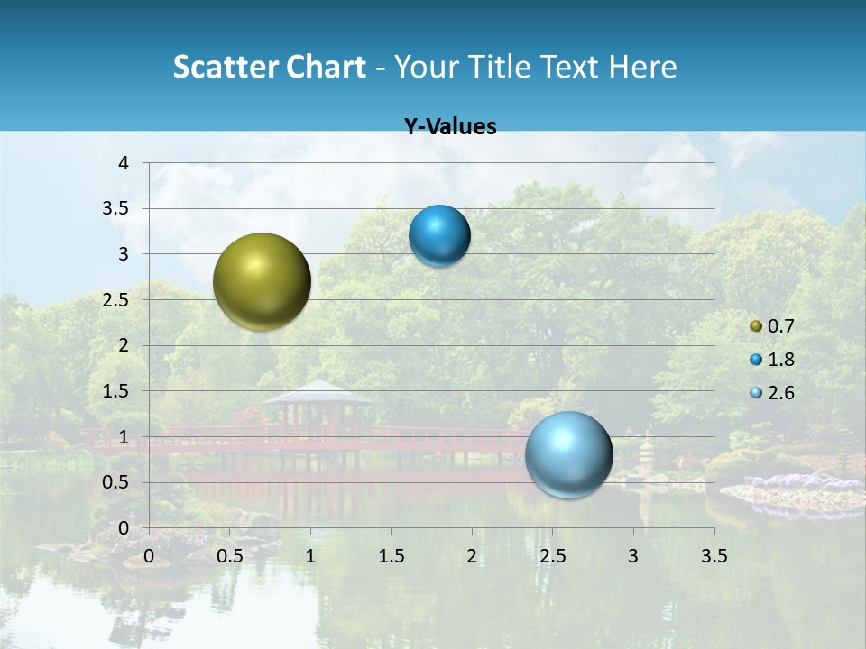 A Red Bridge Over A Body Of Water PowerPoint Template