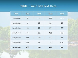 A Red Bridge Over A Body Of Water PowerPoint Template