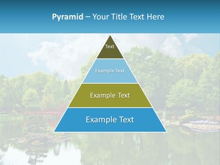 A Red Bridge Over A Body Of Water PowerPoint Template