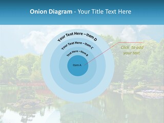 A Red Bridge Over A Body Of Water PowerPoint Template