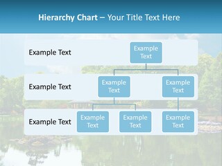 A Red Bridge Over A Body Of Water PowerPoint Template