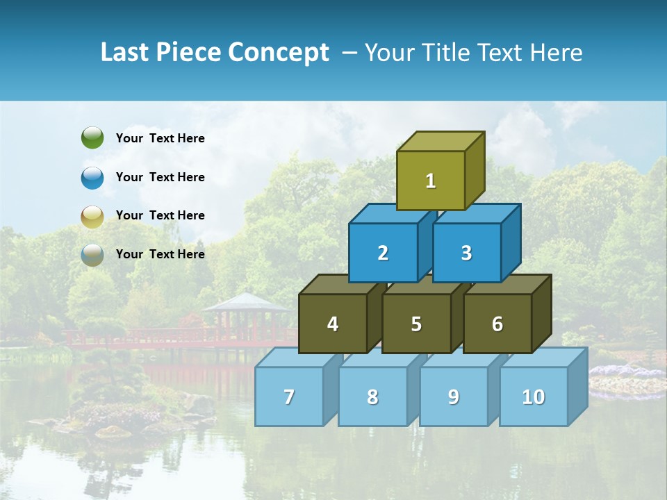 A Red Bridge Over A Body Of Water PowerPoint Template