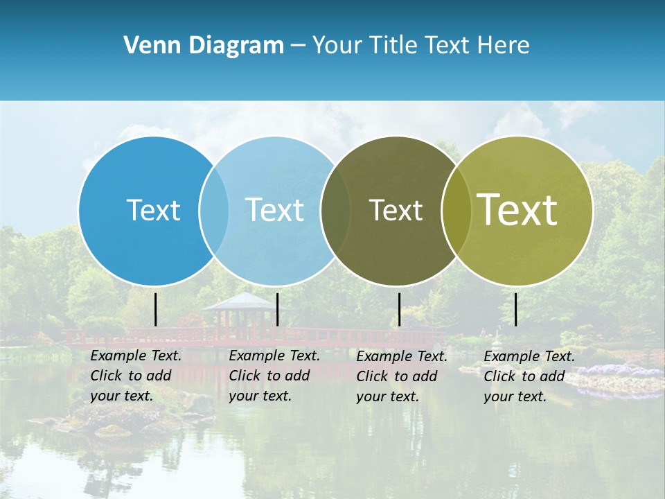 A Red Bridge Over A Body Of Water PowerPoint Template