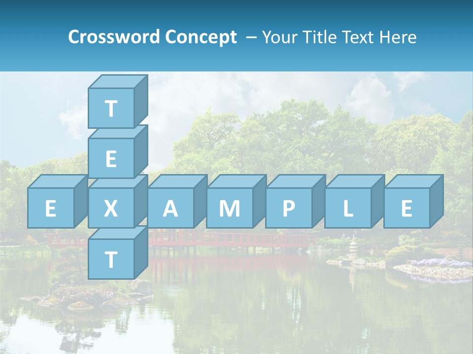 A Red Bridge Over A Body Of Water PowerPoint Template