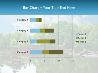 A Red Bridge Over A Body Of Water PowerPoint Template