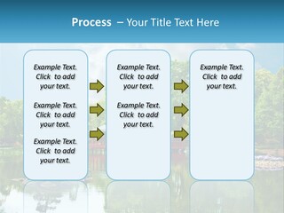 A Red Bridge Over A Body Of Water PowerPoint Template