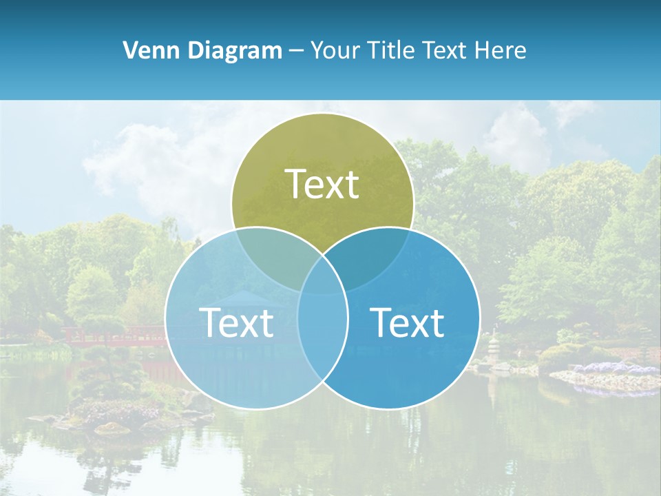 A Red Bridge Over A Body Of Water PowerPoint Template