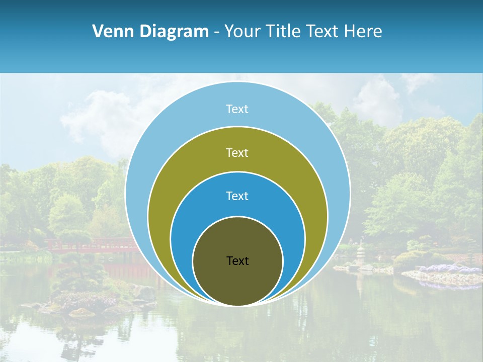 A Red Bridge Over A Body Of Water PowerPoint Template