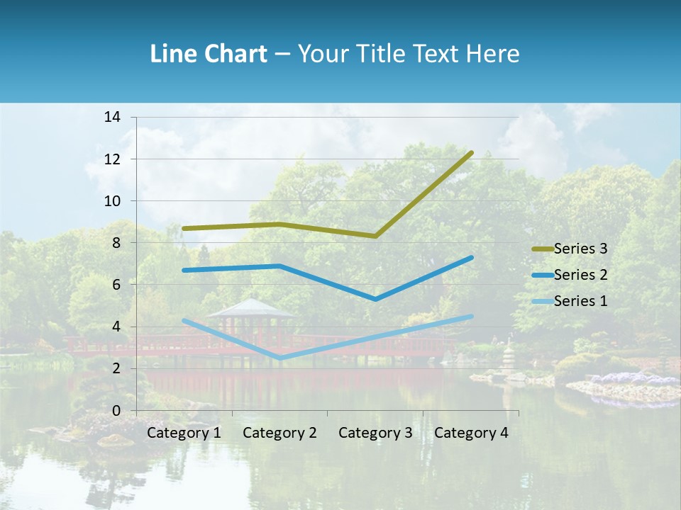 A Red Bridge Over A Body Of Water PowerPoint Template