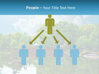 A Red Bridge Over A Body Of Water PowerPoint Template