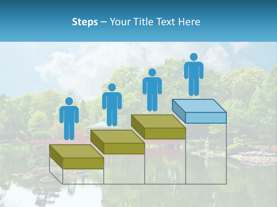 A Red Bridge Over A Body Of Water PowerPoint Template